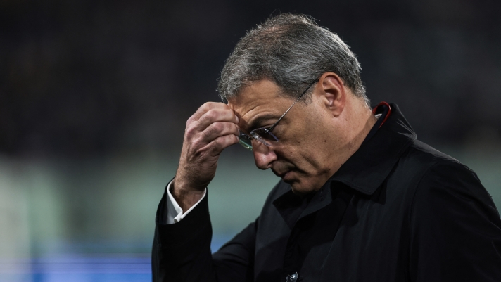 Damien Comolli of Juventus FC is present before the start of the Serie A football match between US Cremonese and Juventus FC in Cremona, Italy, on November 1, 2025, at Stadio Giovanni Zini. (Photo by Emanuele Comincini/NurPhoto) (Photo by Emanuele Comincini / NurPhoto via AFP)