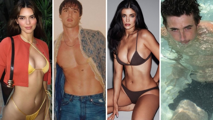 Kendall e Kylie Jenner, appuntamento a quattro con Jacob Elordi e Timothée Chalamet