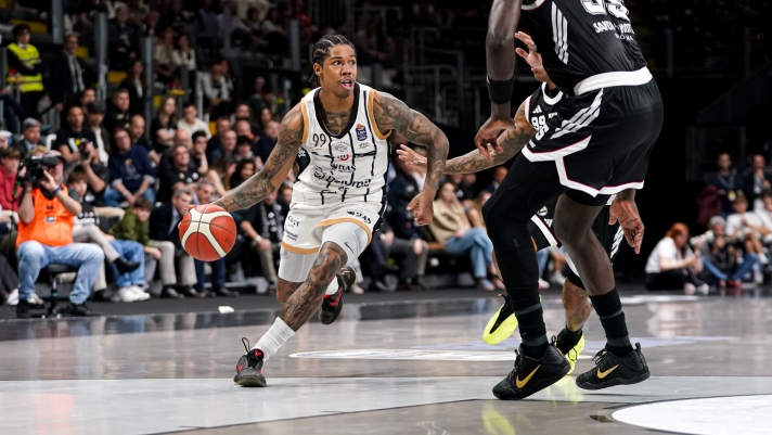 Khalif Battle nella vittoria di Trento contro la Virtus Bologna