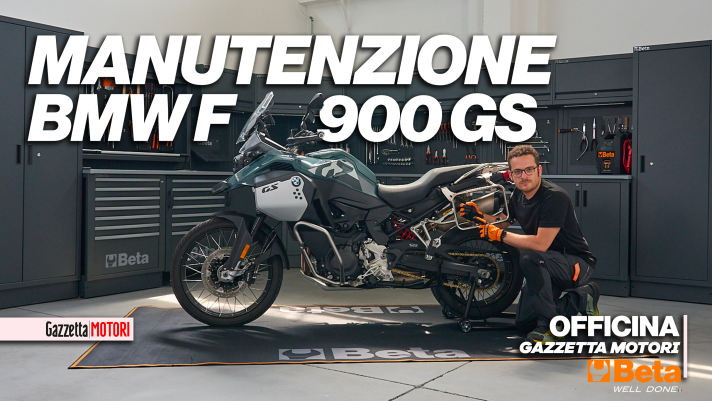  la Bmw F 900 GS sotto i ferri