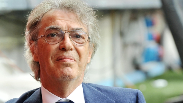 Italian president of Inter, Massimo Moratti, looks on during the Italian Serie A soccer match FC Internazionale Milano (Inter Milan) vs Genoa CFC at Giuseppe Meazza stadium in Milan, Italy, 25 August 2013.
ANSA/DANIEL DAL ZENNARO