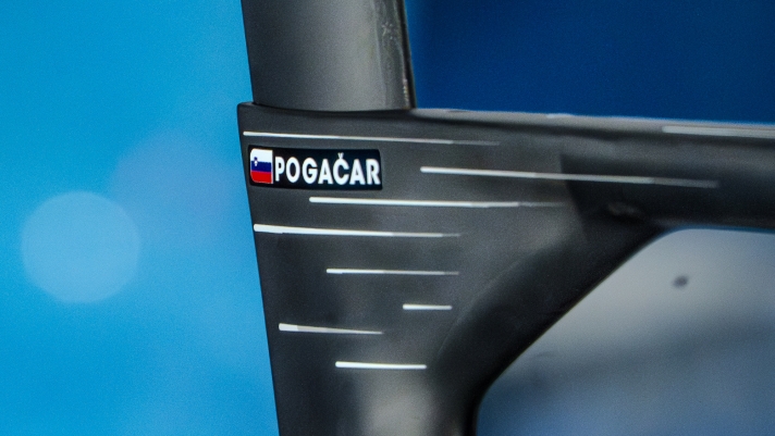La Colnago TT2 di Tadej Pogacar