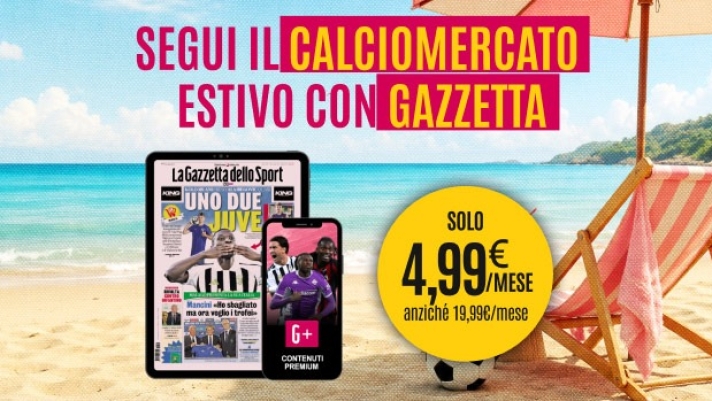  abbonamento digitale G ALL in promozione a soli 4,99€/mese