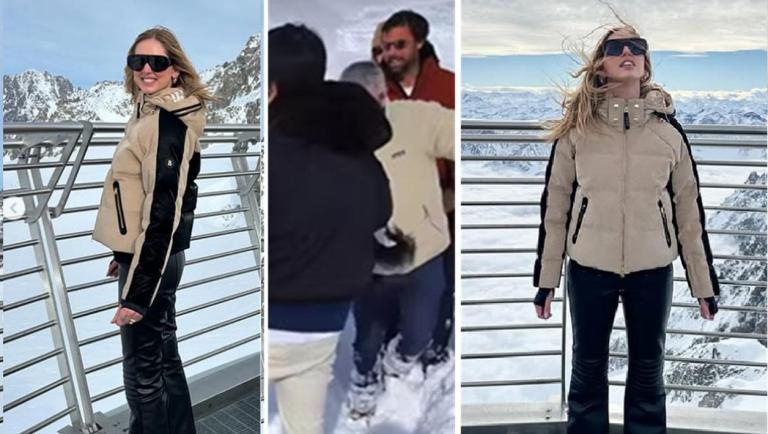 Chiara Ferragni Giovanni Tronchetti Provera a Courmayeur: foto social |  Gazzetta.it