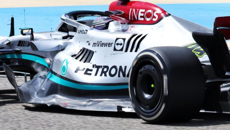 Test F1 Bahrain: new Mercedes W13