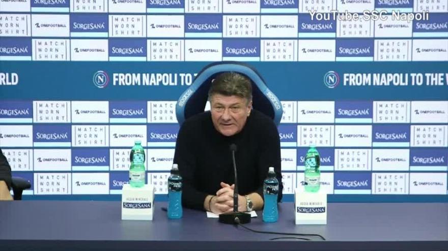 Video Napoli, Mazzarri su Mazzocchi: "Dovrà svegliare chi si è addormentato"