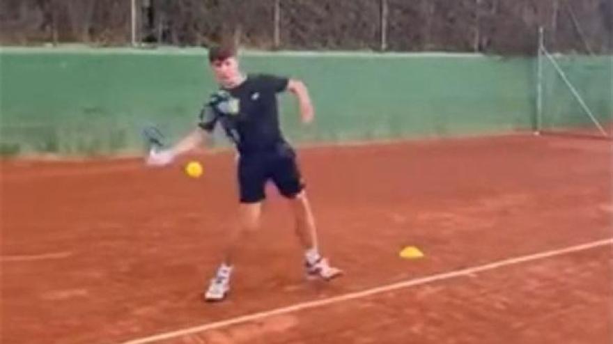 Video, Jaime (fratello di) Alcaraz incanta i social