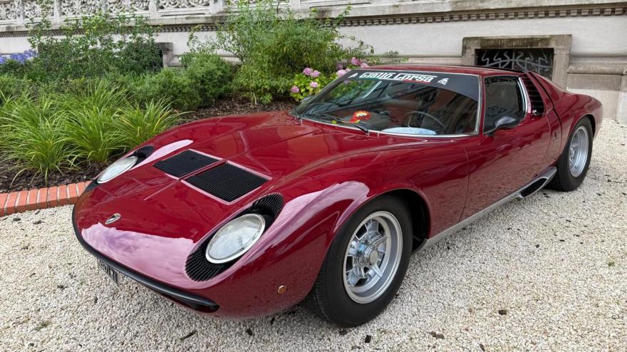Lamborghini Miura S: Best of Show a San Pellegrino Terme Lamborghini Miura S: Best of Show a San Pellegrino Terme
