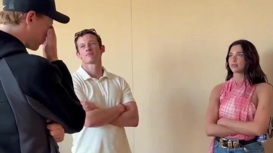 Sinner, l'incontro con Dua Lipa a Indian Wells