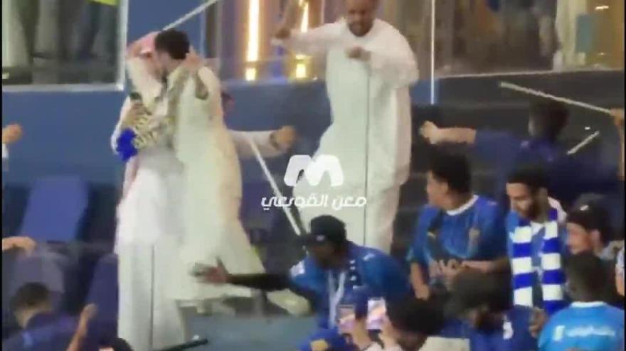al nassr al hilal sceicchi e tifosi si prendono a bastonate a fine match