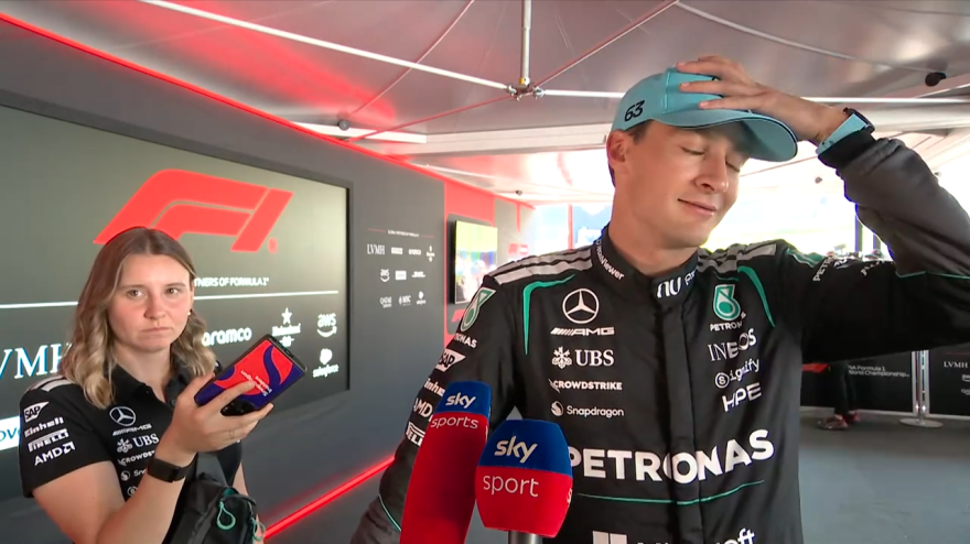 Russell: "Stay calmo? Non volevo sfottere Kimi Antonelli"