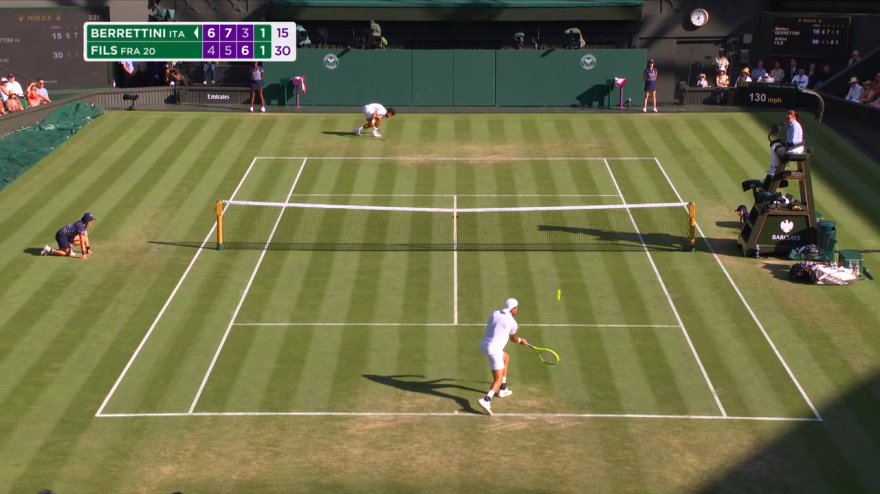 La smorzata di Berrettini manda fuori giri Fils: gli highlights della sua vittoria