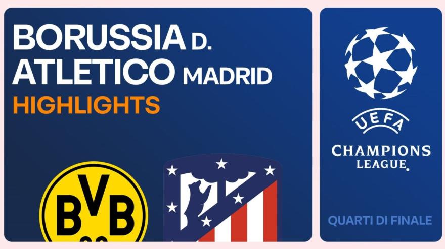Borussia Dortmund-Atletico Madrid 4-2: goals and highlights –