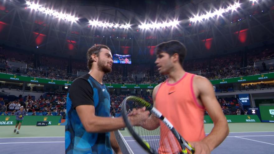 VIDEO Alcaraz eliminato da Machac: highlights Shanghai