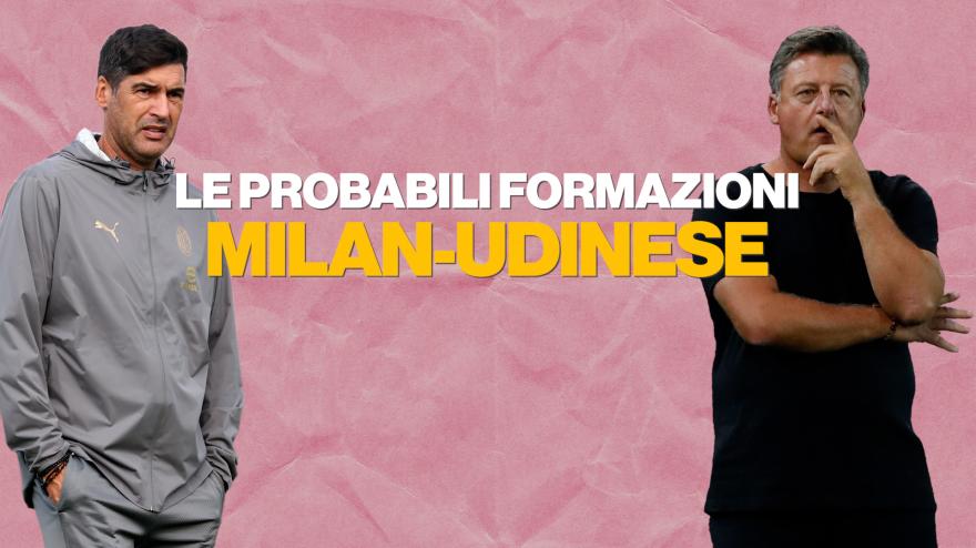 Serie A, Milan-Udinese: le probabili formazioni