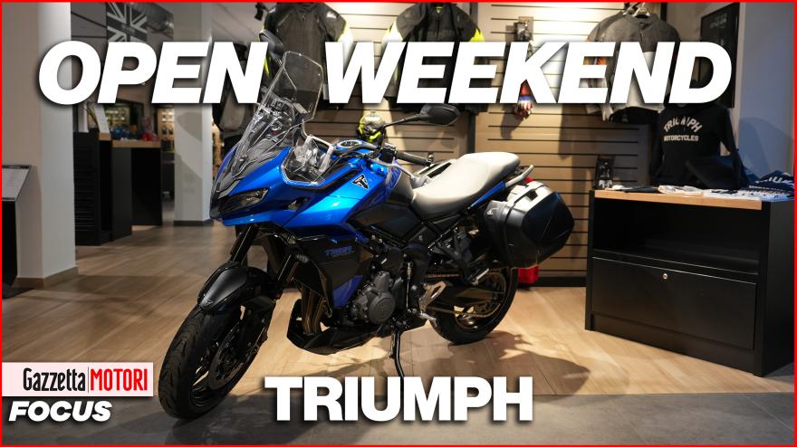 Triumph: con l&#x2019;Open Weekend del 15-16 marzo l&#x2019;intera gamma &#xE8; in prova