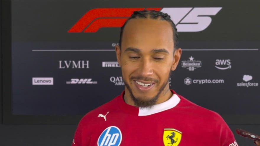 Hamilton: &#x22;Sto imparando, ma che emozione guidare la Ferrari...&#x22;