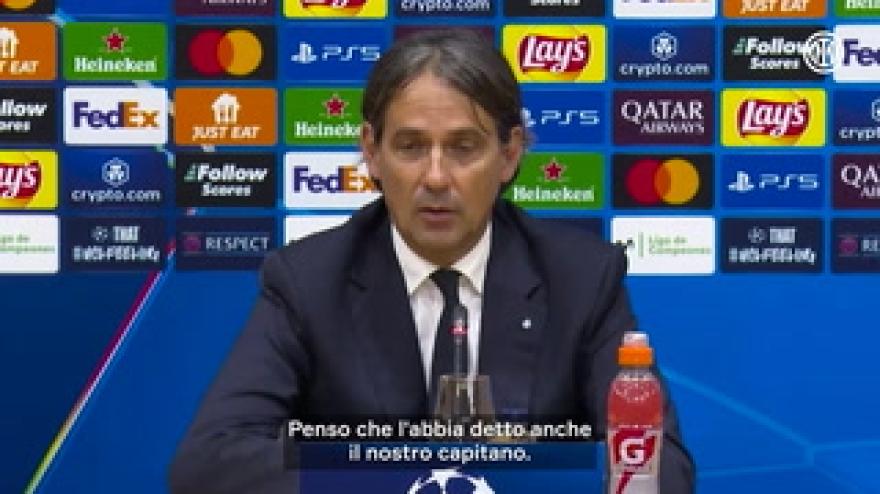 Inzaghi: "Periodo difficile? No, c'è entusiasmo"