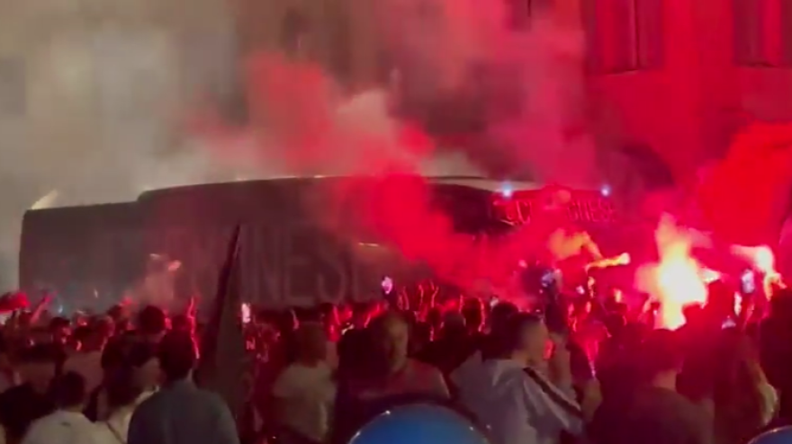 Cremonese in A, che accoglienza per i giocatori al rientro in città Cremonese in A, che accoglienza per i giocatori al rientro in città