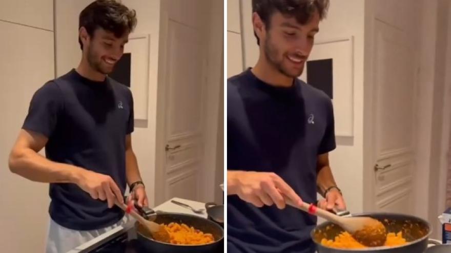 Musetti chef: pasta alle 2 di notte dopo la vittoria contro Rune Musetti chef: pasta alle 2 di notte dopo la vittoria contro Rune