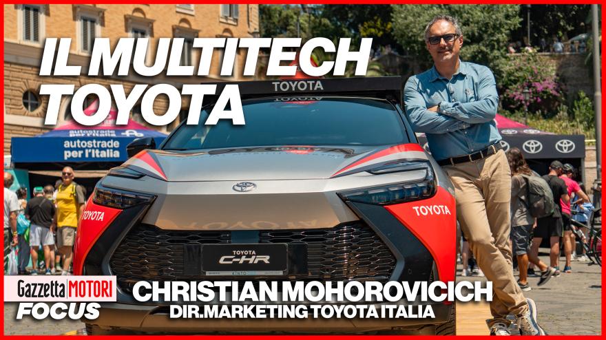 Toyota protagonista al Giro d’Italia 2025: ha vinto l’approccio multi tecnologico Toyota protagonista al Giro d’Italia 2025: ha vinto l’approccio multi tecnologico