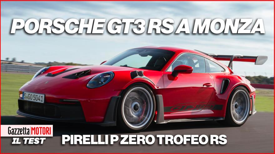 Pirelli P Zero Trofeo RS: la prova in pista a monza con la Porsche 911 GT3 RS Pirelli P Zero Trofeo RS: la prova in pista a monza con la Porsche 911 GT3 RS