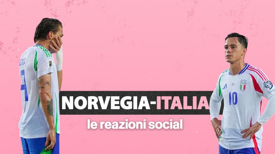 Norvegia Italia 3 0, le reazioni social: "Imbarazzanti", "Indecenti" Norvegia Italia 3 0, le reazioni social: "Imbarazzanti", "Indecenti"