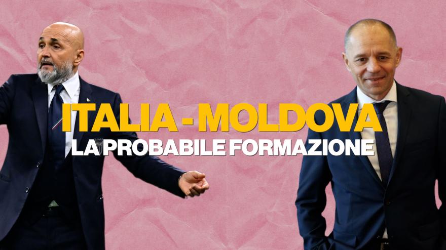 Italia Moldova, probabili formazioni: Spalletti ne cambia 5 per la sua ultima da ct Italia Moldova, probabili formazioni: Spalletti ne cambia 5 per la sua ultima da ct