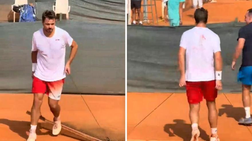 Cosa ci fa Wawrinka a Perugia? Lo svizzero tira il campo dopo l Cosa ci fa Wawrinka a Perugia? Lo svizzero tira il campo dopo l
