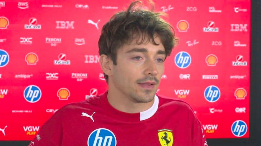 Leclerc: "Via da Ferrari? Amo il team e credo in Vasseur" Leclerc: "Via da Ferrari? Amo il team e credo in Vasseur"