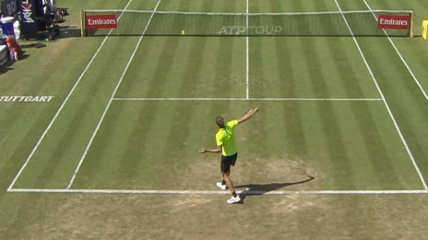 Zverev, palla corta da urlo! Nakashima lo guarda incredulo Zverev, palla corta da urlo! Nakashima lo guarda incredulo