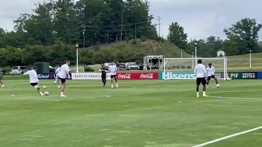 Juve, il primo allenamento negli Stati Uniti Juve, il primo allenamento negli Stati Uniti