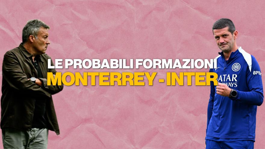 Monterrey Inter, probabili formazioni: ballottaggio Asllani Sucic Monterrey Inter, probabili formazioni: ballottaggio Asllani Sucic