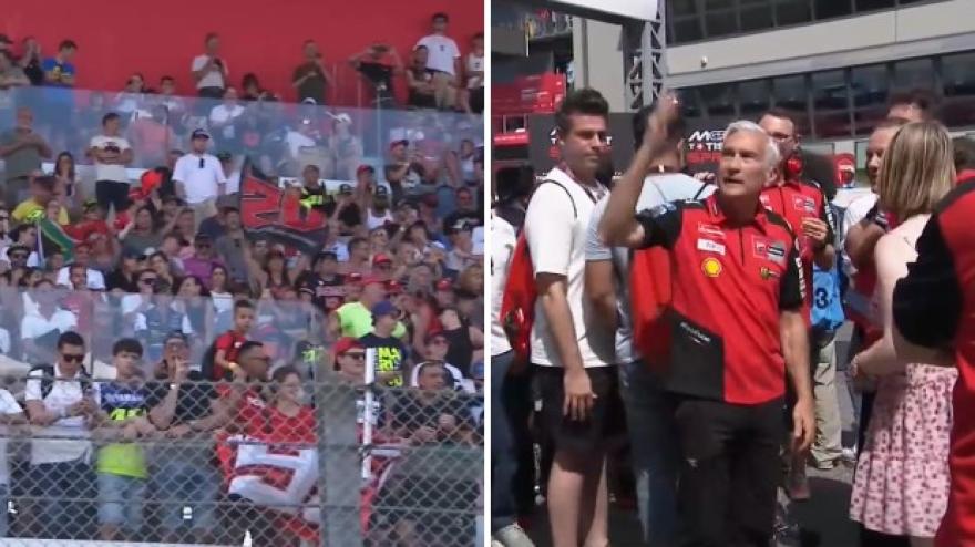 Fischi a Marquez, Tardozzi non ci sta: "State zitti"