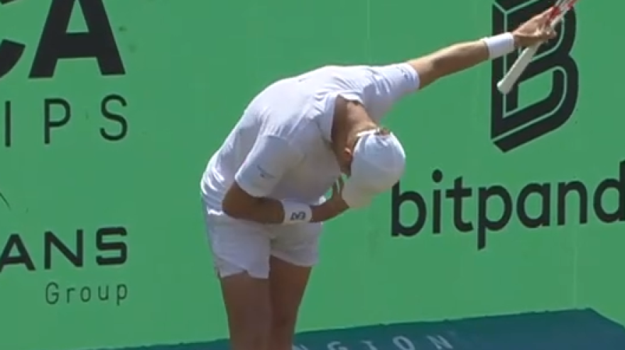 Lob con tweener, poi l Lob con tweener, poi l