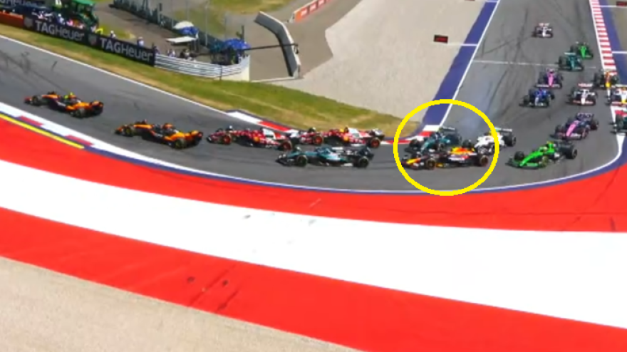 f1 gp austria highlights gara incidente antonelli verstappen