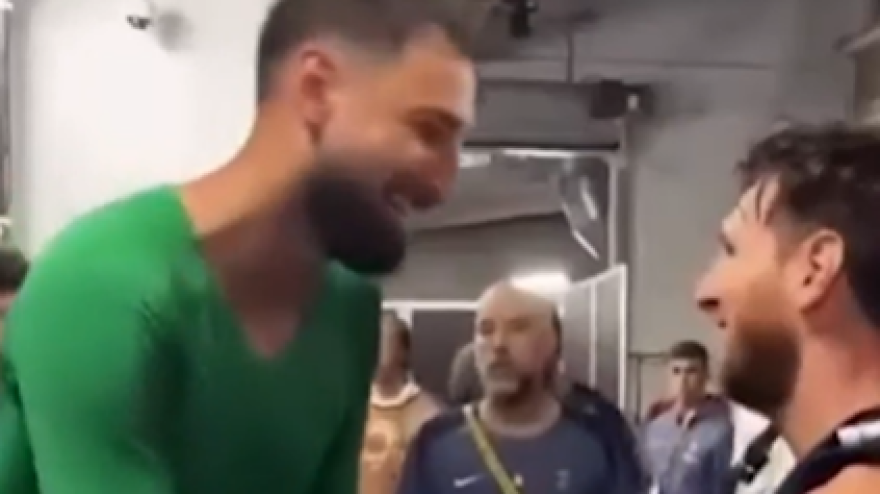 Donnarumma-Messi, incontro negli spogliatoi: che risate!