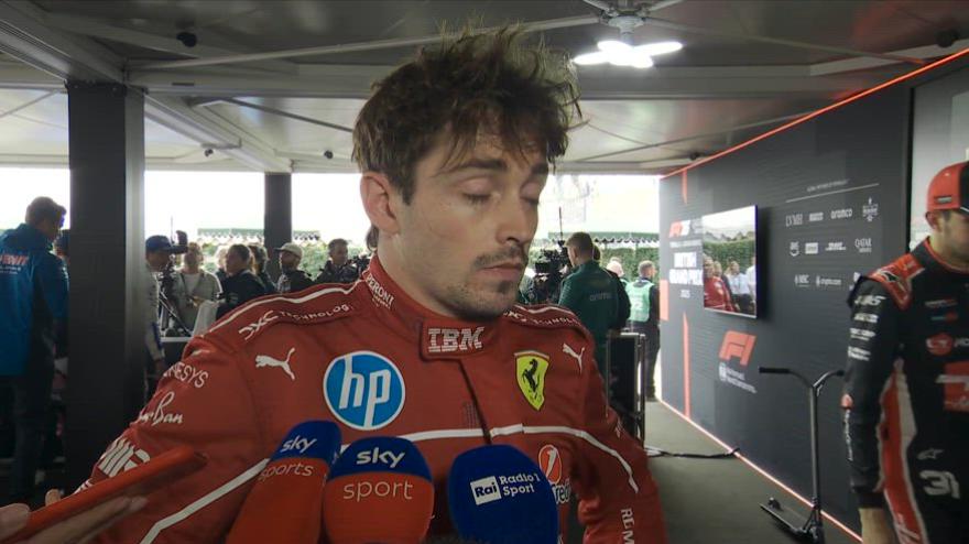 Leclerc: "Hamilton andava forte mentre io..." Leclerc: "Hamilton andava forte mentre io..."