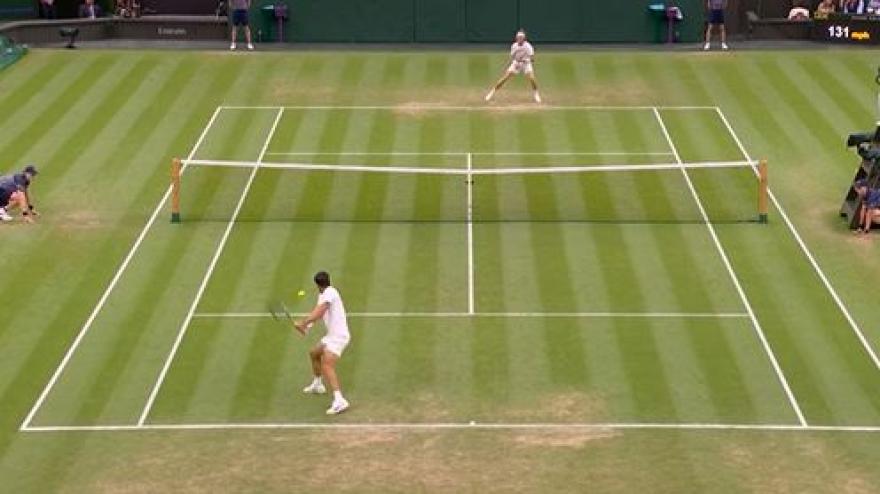 Wimbledon, Alcaraz Rublev: gli highlights del match Wimbledon, Alcaraz Rublev: gli highlights del match