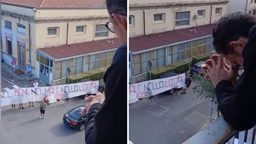 Igor Protti, tifosi sotto l Igor Protti, tifosi sotto l