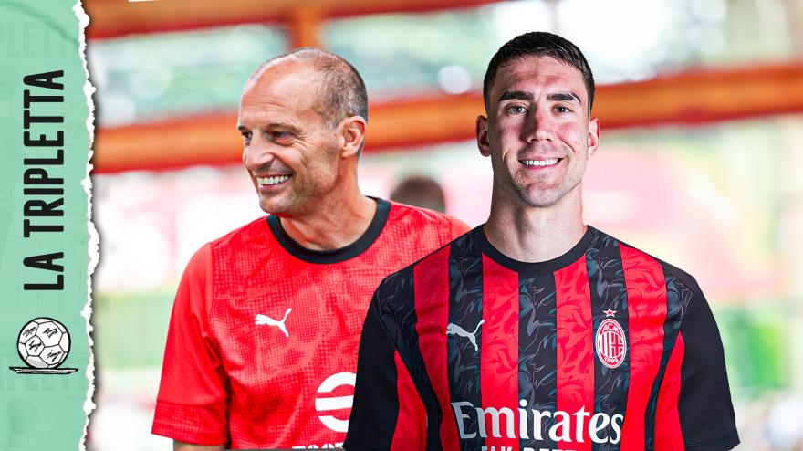 Milan, obiettivo Vlahovic: il feeling con Allegri c Milan, obiettivo Vlahovic: il feeling con Allegri c