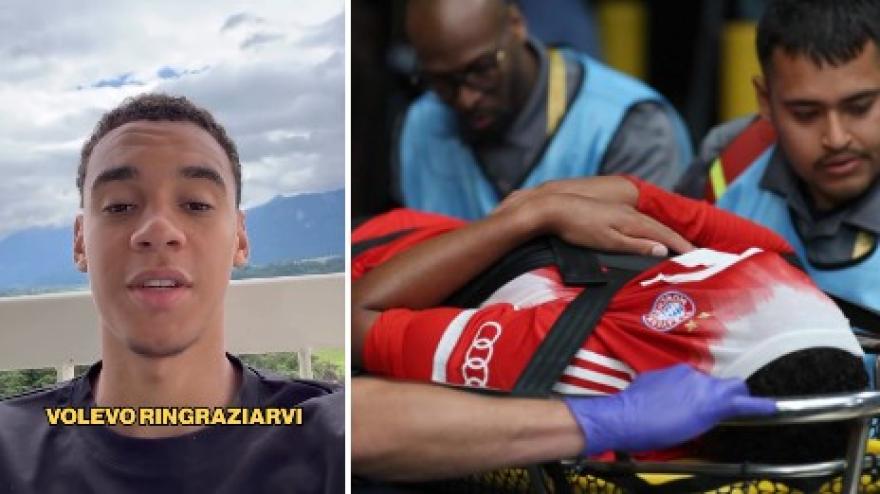 "Infortunio? Nel calcio può capitare": guarda il videomessaggio di Musiala "Infortunio? Nel calcio può capitare": guarda il videomessaggio di Musiala