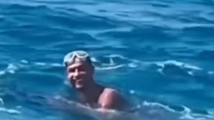 Quando vai al mare a Maiorca e trovi... Cristiano Ronaldo! Quando vai al mare a Maiorca e trovi... Cristiano Ronaldo!