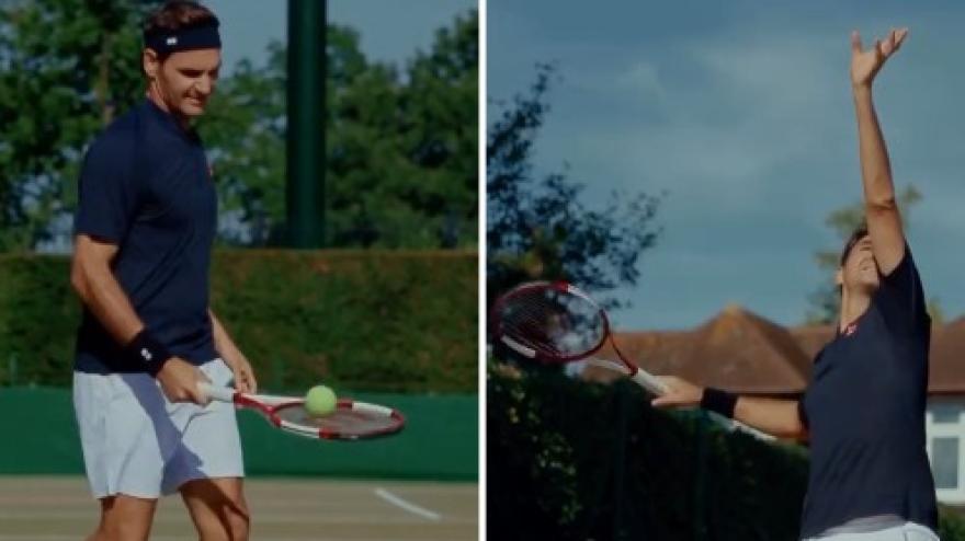 Federer, in campo a Wimbledon! La classe dello svizzero