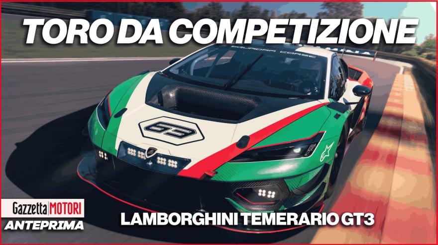 Lamborghini Temerario GT3: il nuovo Toro da corsa in scena a Goodwood Lamborghini Temerario GT3: il nuovo Toro da corsa in scena a Goodwood