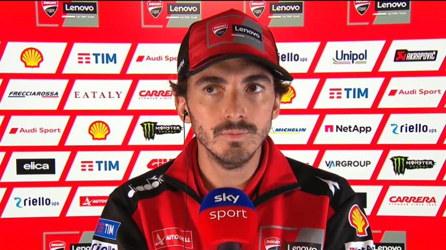 Bagnaia furibondo col team: "Ci complichiamo la vita" Bagnaia furibondo col team: "Ci complichiamo la vita"