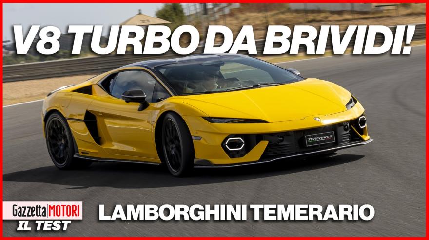 Lamborghini Temerario: la svolta del super turbo alla prova in pista Lamborghini Temerario: la svolta del super turbo alla prova in pista