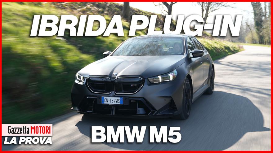 Bmw M5: il plug in diventa sportivo con 727 Cv