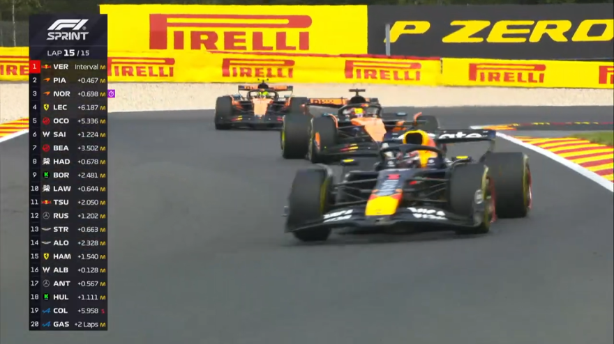 Resiste alle McLaren e poi festeggia: guarda l