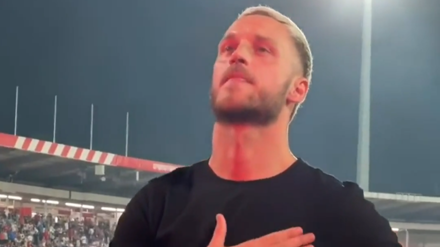 Arnautovic sotto la curva, cori per Mihajlovic: la reazione Arnautovic sotto la curva, cori per Mihajlovic: la reazione